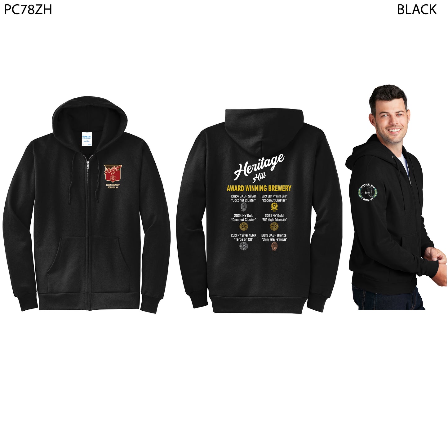 Awards Hooded Full-Zip Sweatshirt