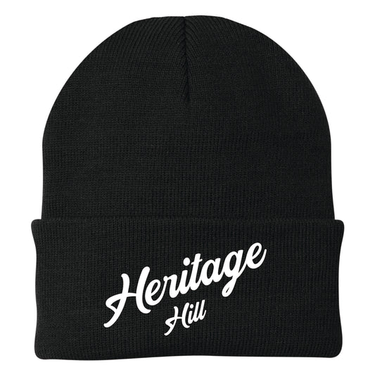 Heritage Hill Script Font Beanie